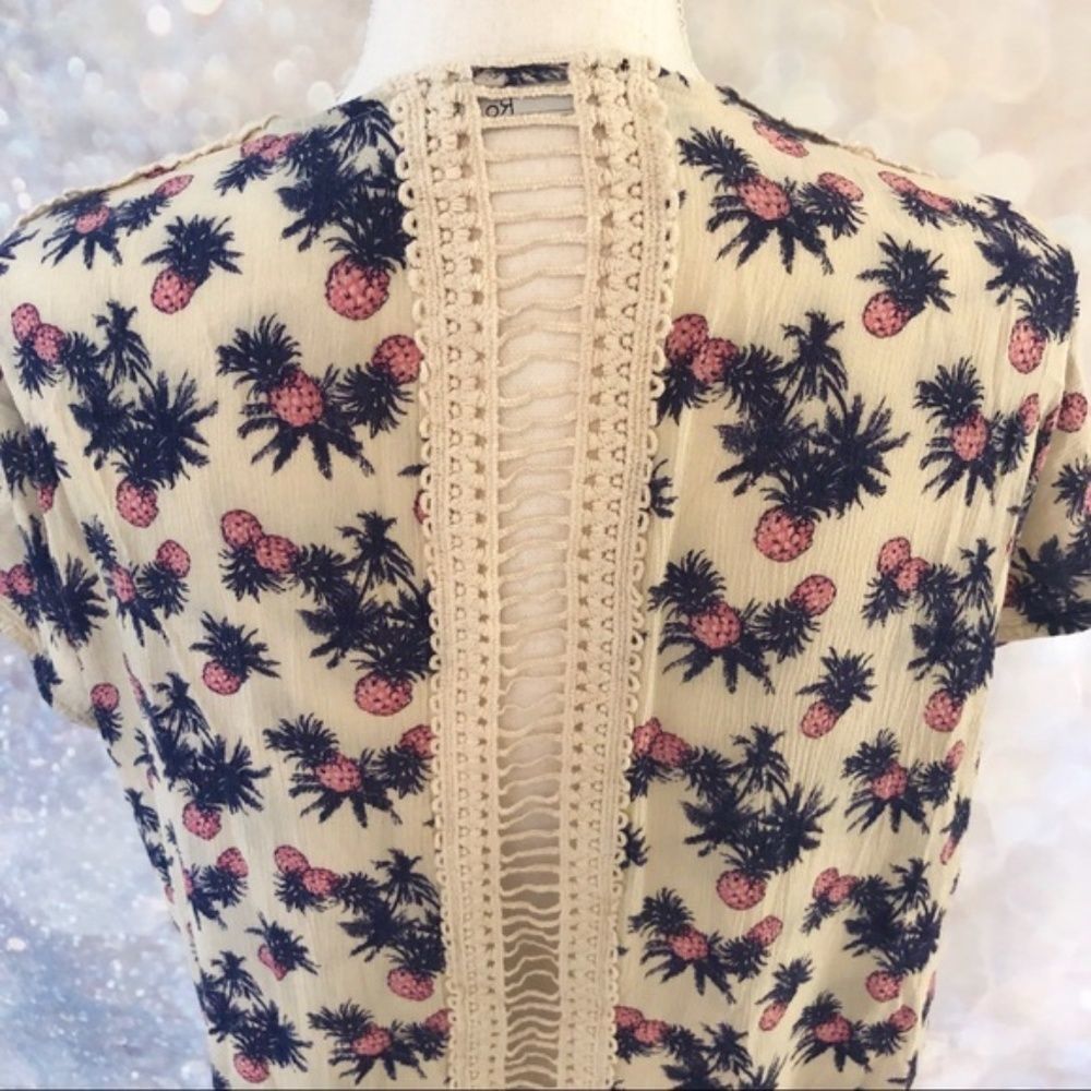 RO&DE • pineapple kimono with lattice lace - Picture 8 of 8